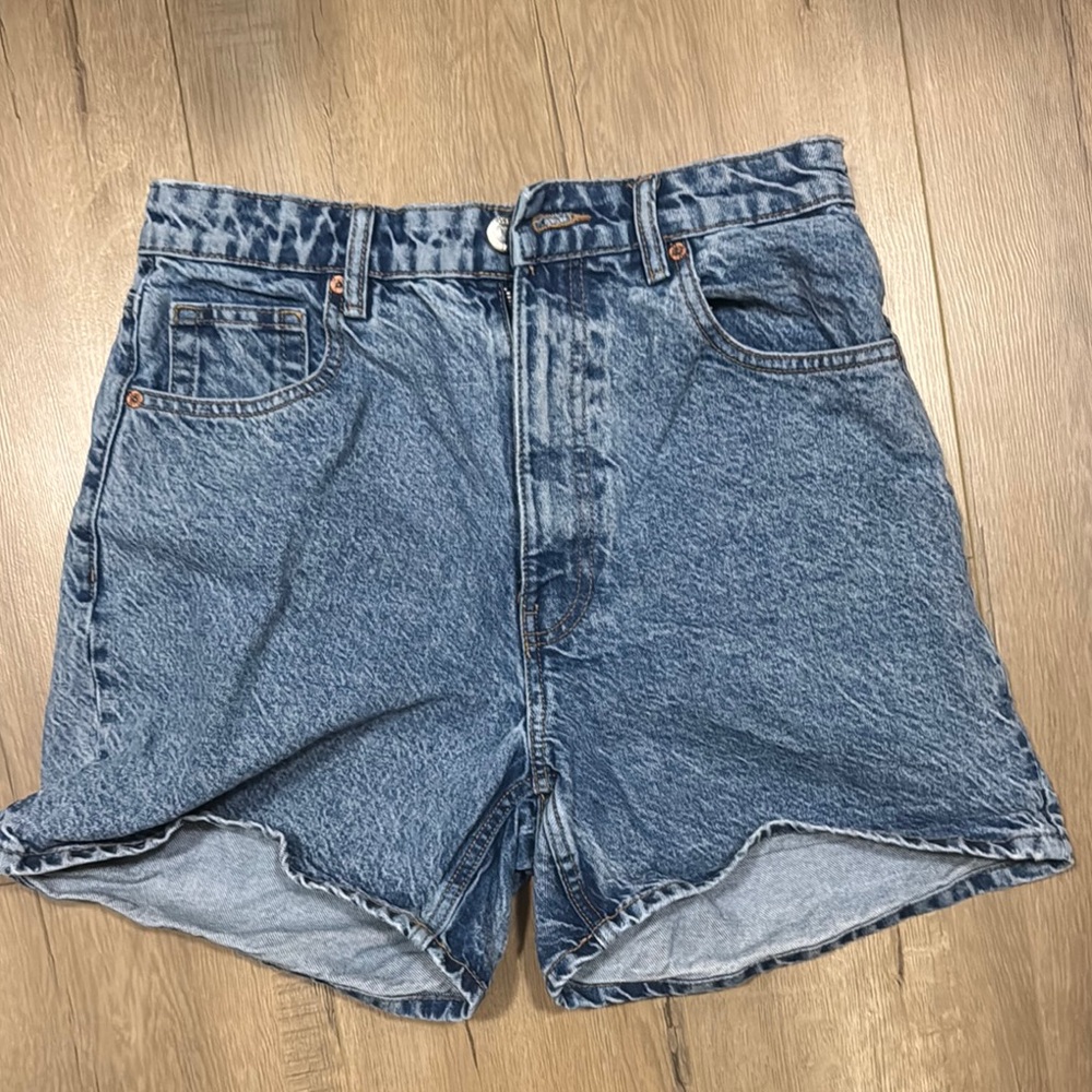 Zara Blue Denim Jean Shorts